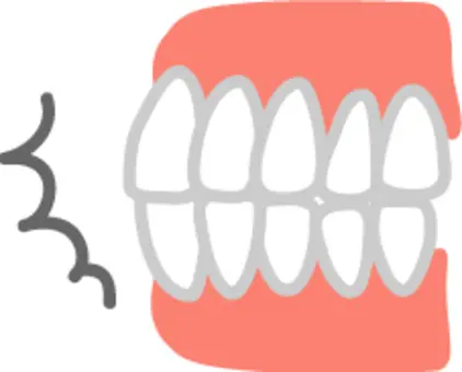 口腔内のイラスト