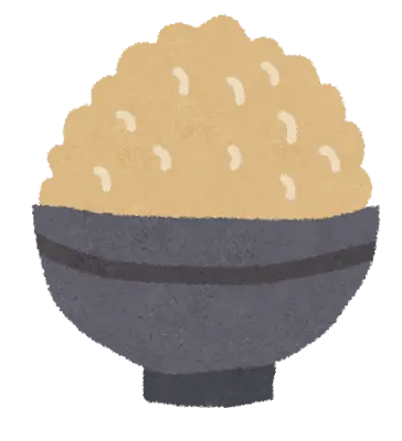 玄米のイラスト