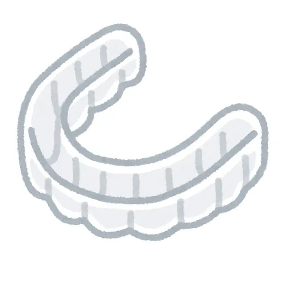 マウスピースのイラスト