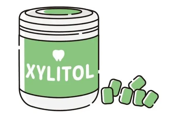 キシリトール入りのガムの画像